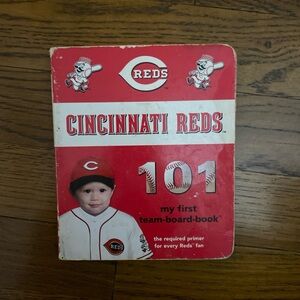 Cincinnati Reds 101 My First Team Board Book By Brad Epstein